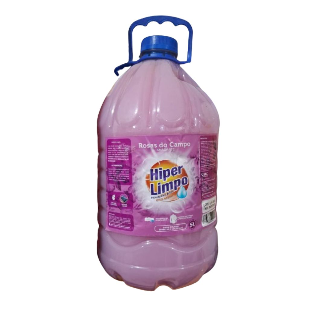 Amaciante Rosa Hiper Limpo 5L